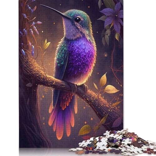 Papageien-Puzzle, 1000 Teile, für Erwachsene und Jugendliche, Weihnachtsgeschenk, 1000 Teile (75 x 50 cm) von QASEYIPV