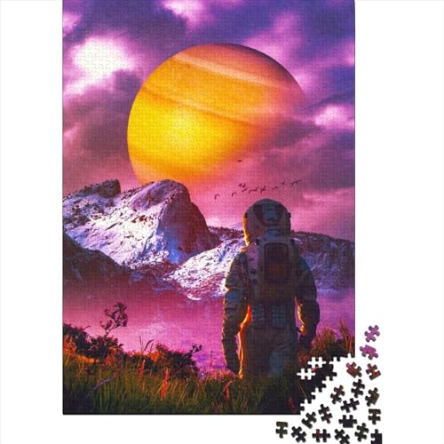 Pathfinder Puzzle 1000 Teile für Erwachsene, Halloween-Geschenk, Holzpuzzle für Erwachsene und Jugendliche, 1000 Teile Lernpuzzle (75x50cm) von QASEYIPV