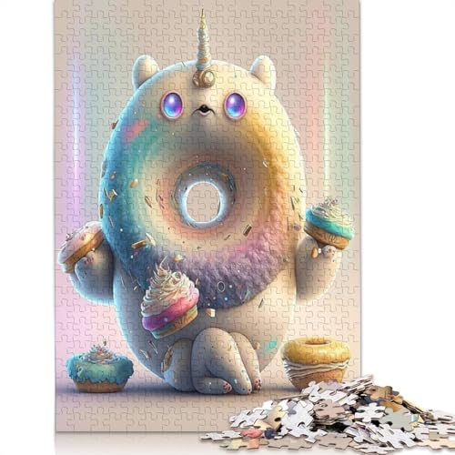 Puzzle, 1000 Teile, niedliche Monster, für Erwachsene und Jugendliche, für Spaß in der Familie und Spieleabend, 1000 Teile (75 x 50 cm) von QASEYIPV