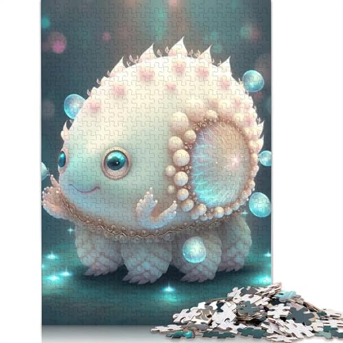 Puzzle, 1000 Teile, niedliche Monster, für Erwachsene und Jugendliche, für Spaß in der Familie und Spieleabend, 1000 Teile (75 x 50 cm) von QASEYIPV