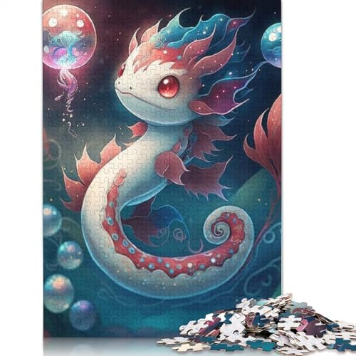 Puzzle, 1000 Teile, niedliche Monster für Erwachsene, pädagogisches Spiel, Herausforderungsspielzeug, 1000 Teile (75 x 50 cm) von QASEYIPV