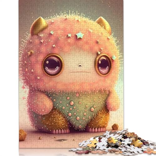 Puzzle, 1000 Teile, niedliche Monster für Erwachsene und Jugendliche, Weihnachtsgeschenke, 1000 Teile (75 x 50 cm) von QASEYIPV