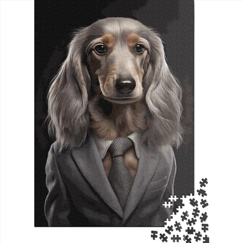 Puzzle, 1000 Teile, quadratisch, für Erwachsene, Holzpuzzle für Heimdekoration, 1000 Teile (38 x 26 cm) von QASEYIPV