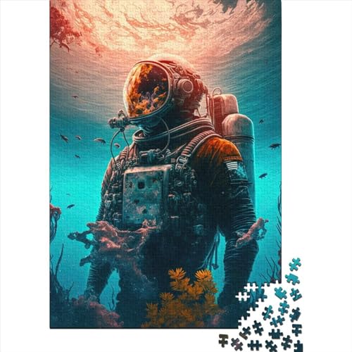 Puzzle für Erwachsene, 1000 Galaxien, Meeresaufgang, Puzzle für Erwachsene, pädagogisches Spiel, Herausforderungsspielzeug, 1000 Teile (75 x 50 cm) von QASEYIPV