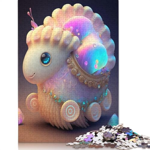 Puzzle für Erwachsene, 1000 Teile, 38 x 26 cm, niedliche Monster, Lernspiel für Erwachsene. von QASEYIPV