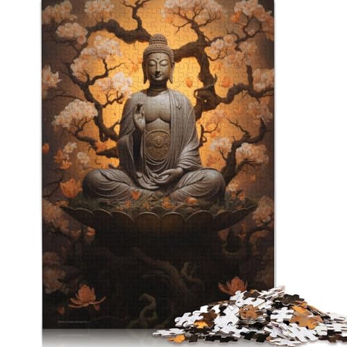 Puzzle für Erwachsene, 1000 Teile, 75 x 50 cm, Buddha Puzzle für Erwachsene, 1000 Teile, 75 x 50 cm, Buddha von QASEYIPV