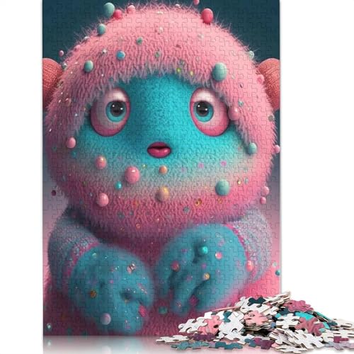 Puzzle für Erwachsene, 1000 Teile, 75 x 50 cm, niedliche Monster, Lernspiel für Erwachsene. Puzzle für Erwachsene, 1000 Teile, 75 x 50 cm, niedliche Monster, Lernspiel für Erwachsene. von QASEYIPV