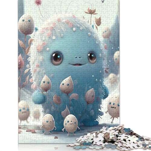 Puzzle für Erwachsene, 1000 Teile, 75 x 50 cm, niedliche Monster, Lernspiel für Erwachsene. Puzzle für Erwachsene, 1000 Teile, 75 x 50 cm, niedliche Monster, Lernspiel für Erwachsene. von QASEYIPV