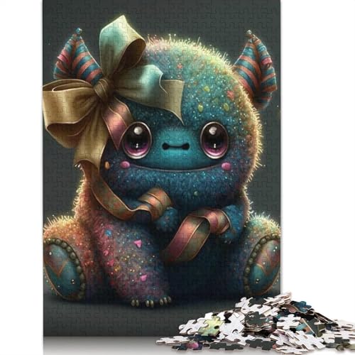Puzzle für Erwachsene, 1000 Teile, 75 x 50 cm, niedliche Monster. Puzzle für Erwachsene, 1000 Teile, 75 x 50 cm, niedliche Monster. von QASEYIPV