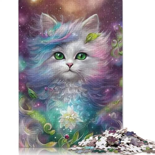 Puzzle für Erwachsene, 1000 Teile, Holzpuzzle für Erwachsene, Lernspiel, Herausforderung, Spielzeug, 1000 Teile (75 x 50 cm) von QASEYIPV