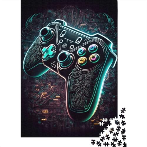 Puzzle für Erwachsene 1000 Controller Puzzle für Erwachsene, Lernspiel, Herausforderung Spielzeug, 1000 Teile (38 x 26 cm) von QASEYIPV