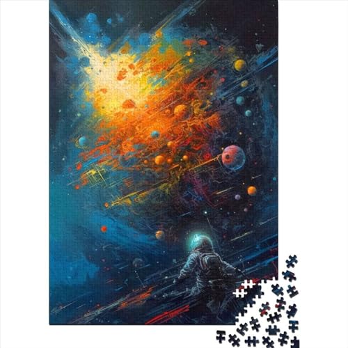 Puzzle für Erwachsene 1000 Teile Die Schönheit des Weltraums Puzzle Puzzle für Erwachsene Lernspiel Herausforderung Spielzeug 1000 Teile (75x50cm) von QASEYIPV