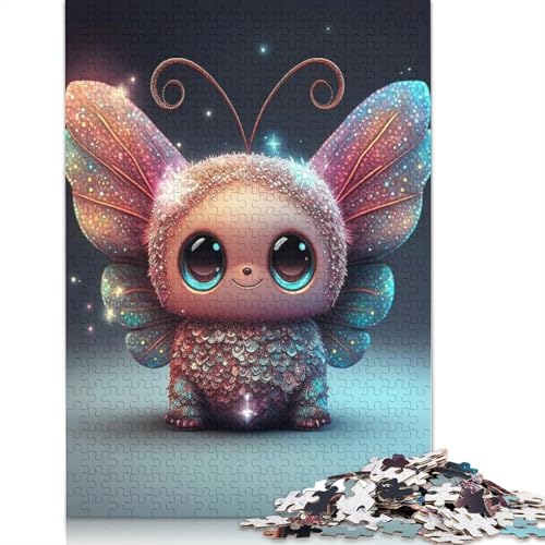 Puzzle für Erwachsene 1000 niedliche Monster Puzzle Erwachsene Puzzle Lernspiel Herausforderung Spielzeug 1000 Teile (75x50cm) von QASEYIPV