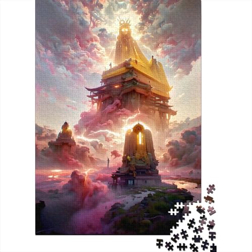 Puzzle für Erwachsene World Owner Puzzle für Erwachsene Lernspiel Herausforderung Spielzeug 1000 Teile (38x26cm) von QASEYIPV