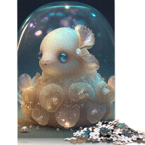 Puzzle für Erwachsene und Teenager, Niedliche Monster, Spiel für Familien von Erwachsenen und Teenagern, 1000 Teile (75x50cm) von QASEYIPV