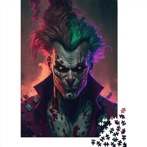 Puzzle mit 1000 Teilen von Brutal Maniacs für Erwachsene, Holzpuzzle für Jugendliche, Männer und Frauen, Geschenk mit 1000 Teilen (75 x 50 cm) von QASEYIPV