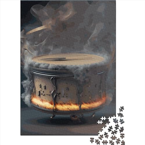 Quadratisches Holzpuzzle für Erwachsene, 1000 Teile, 75 x 50 cm Quadratisches Holzpuzzle für Erwachsene, 1000 Teile, 75 x 50 cm von QASEYIPV