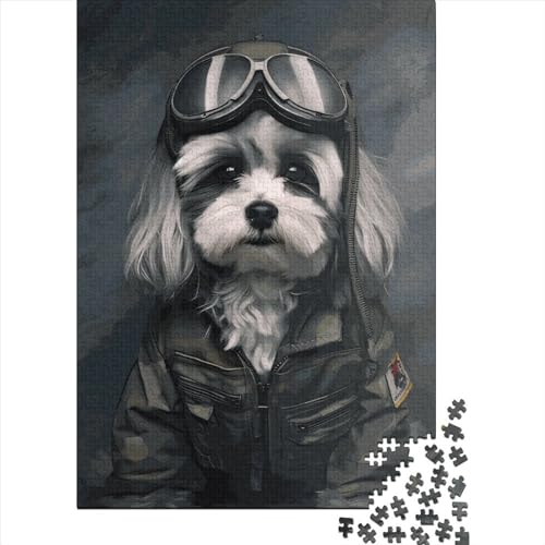 Quadratisches Puzzle 1000 Teile für Erwachsene, Holzpuzzle, Lernspielzeug, 1000 Teile (75 x 50 cm) von QASEYIPV