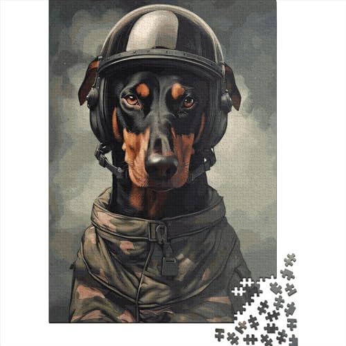 Quadratisches Puzzle 1000 Teile für Erwachsene, Holzpuzzle für Familienunterhaltung, 1000 Teile (38 x 26 cm) von QASEYIPV