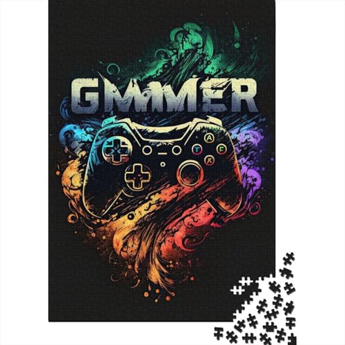 Subject_name> Puzzle 1000 Teile für Erwachsene aus Holz, Lernspiel, Herausforderung Spielzeug 1000 Teile (75 x 50 cm) von QASEYIPV