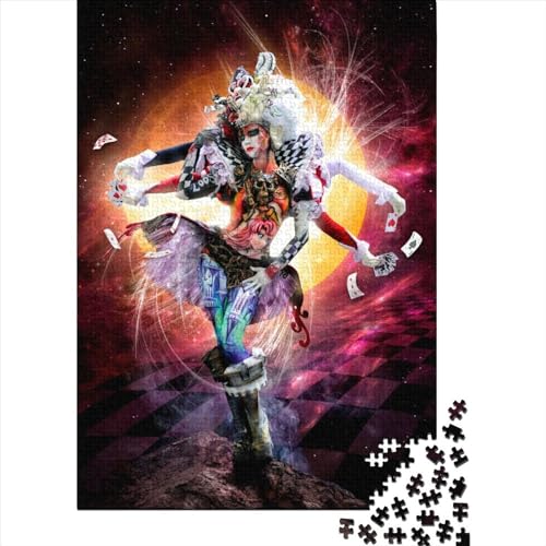 Summit of Creation 1000 Teile Puzzle für Erwachsene und Jugendliche, Holzpuzzle, Geschenke für Heiligabend, 1000 Teile (75 x 50 cm) von QASEYIPV