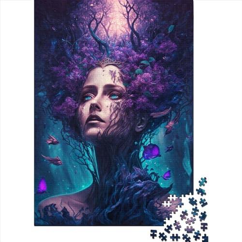 Unterwasser-Prinzessin 1000 Teile Erwachsene Puzzle für Jugendliche ab 12 Jahren Weihnachtsgeschenke 1000 Teile (75x50cm) von QASEYIPV