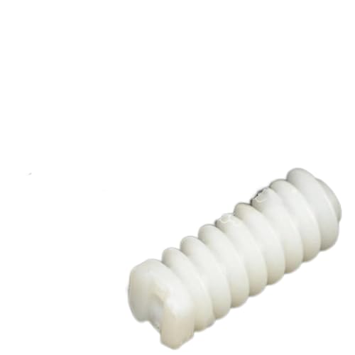 QASVOU 10/50/100 STÜCKE 0,5 Schneckengetriebe Durchmesser 6 MM Loch 1,9 MM Verlängern Schneckengetriebe Mini Stirnradgetriebe Hobby Spielzeug Modell Zubehör(50PCS,Extended 15mm) von QASVOU