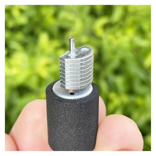 QASVOU 10/50/100 STÜCKE 12 * 20 MM Mini-Vibrationsmotor DC 3 V-6 V Leistungsstarker zylindrischer Vibrationselektromotor Schönheitsinstrument Massagegerät Vibratormodell(50PCS) von QASVOU