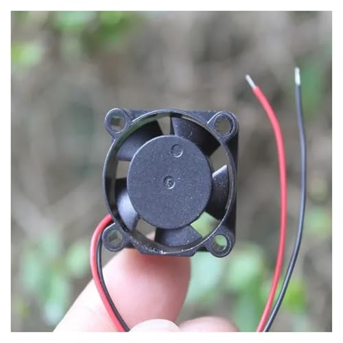 QASVOU 10/50/100 STÜCKE 2510 25mm Miniatur-DC-Lüfter Bürstenloser DC5V 12V Brise-Lüfter Mini 25 * 10mm Axiallüfter 3D-Druckerteile(50pcs,12v) von QASVOU