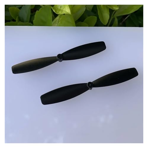 QASVOU 10/50/100 STÜCKE 60mm Propeller Kleiner Vierachspropeller Angepasst an 1mm Kernlosen Motorlüfterflügel Spielzeugzubehör Technologie Modell RC(100PCS) von QASVOU