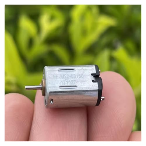 QASVOU 10/50/100 STÜCKE DC 1,5 V-3,7 V Micro Mini M20 Vibrationsmotor Handgefertigter Modellspielzeugmotor Elektrischer Massager Vibrationsalarm Ersatzteile(50PCS) von QASVOU