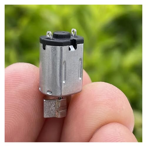 QASVOU 10/50/100 STÜCKE DC 3 V 3,7 V 5 V Mini M10 Vibrationsmotor Exzentrischer Vibrator Wolframstahl Exzentrisches Rad Schönheitsinstrument Massagegerät Aufkleber(50PCS) von QASVOU