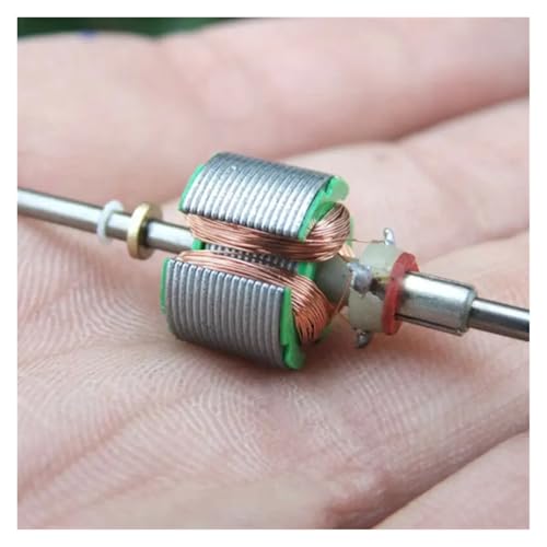 QASVOU 10/50/100 STÜCKE Innerer Kern 130 Motorrotorwicklung Bare Coil Motor for kleine Mini-Gleichstrommotoren Selbstbau-Experiment Auto-Boot-Modellzubehör(50PCS) von QASVOU