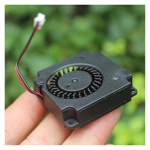 QASVOU 10/50/100 STÜCKE Leiser Lüfter Bürstenloser Lüfter 10 mm Seitenauslass 40 mm Turbogebläse sanfte Brise DC 12 V for 3D-Drucker Innovativ(50pcs) von QASVOU