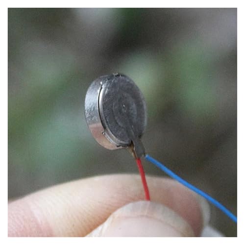QASVOU 10/50/100 STÜCKE Micro 1030 DC Vibrationsmotor DC 2,5 V 3 V 4 V 80 mA Flache Vibrationsmotor Knopf Flache Motoren for Handy Münzvibrator(100PCS) von QASVOU