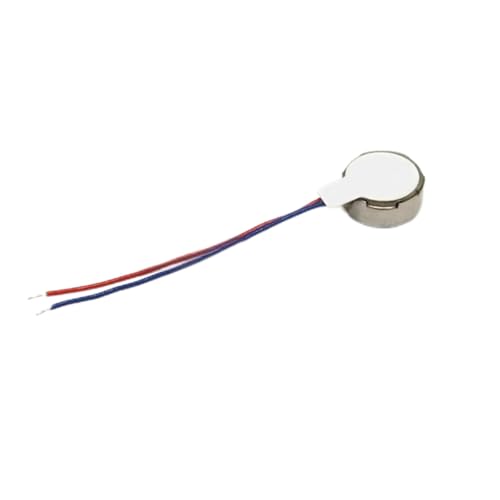 QASVOU 10/50/100 STÜCKE Micro-Flachvibrator DC 3 V 6 V Mini 8 * 20 mm 8 * 2,7 mm 10 * 27 mm bürstenloser Flachvibrationsmotor for Smart Watch-Tastentyp(C Motor 1027,50PCS) von QASVOU