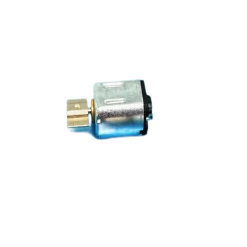 QASVOU 10/50/100 STÜCKE Micro K10 Vibrator Mini 8 * 10mm Vibrationsmotor DC 1,5 V 3,7 V Präzisionsvibrationsmotor mit Exzenterrad DIY Spielzeugmassagegerät(10PCS) von QASVOU