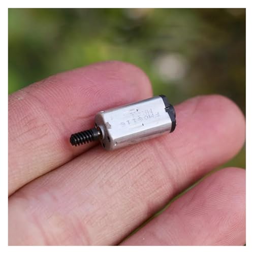 QASVOU 10/50/100 STÜCKE Mikropräzisions-K20-Motor DC 3,7 V-6 V 4,2 V 21000 U/min Edelmetallbürste Seltene Erden Magnetischer Mini-Motor mittlerer Intensität(B,100PCS) von QASVOU