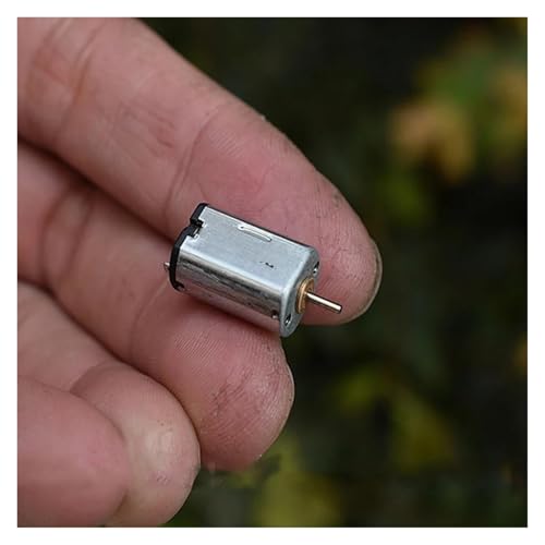 QASVOU 10/50/100 STÜCKE Mini 10 * 15mm M20 Motor Mikromotor Edelmetallbürstenmotor DC5V-9V 16600 U/min Hochgeschwindigkeits-Digitalelektromotor(100pcs) von QASVOU