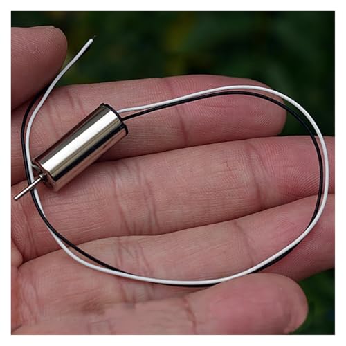 QASVOU 10/50/100 STÜCKE Mini 8520 Kernloser Motor DC 3,4 V 3,7 V 51000 U/min Hochgeschwindigkeits-NdFeB Starker Magnet Hohes Drehmoment RC Drone Quadcopter(100pcs) von QASVOU