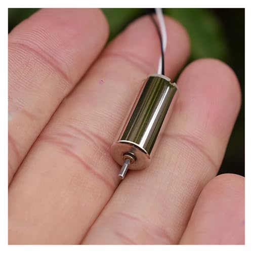 QASVOU 10/50/100 STÜCKE Mini 8520 Kernloser Motor DC 3 V 44000 U/min Hochgeschwindigkeits-NdFeB Starker magnetischer leistungsstarker Motor RC-Drohne Spielzeugflugzeug(100pcs) von QASVOU