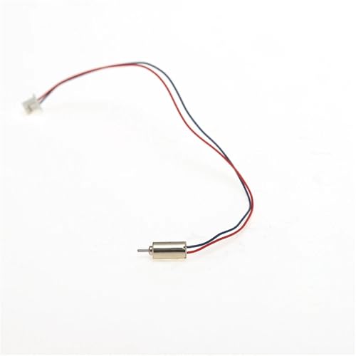 QASVOU 10/50/100 Stück 0408 Kernloser Motor, ultraschneller DC 3 V 3,7 V 58000 U/min, Micro Mini 4 mm * 8 mm, 408 Motoren, RC-Drohne, Flugzeug(100pcs) von QASVOU