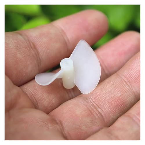 QASVOU 10/50/100PCS Propeller Mini 26mm Propeller CW CCW Nylon Propeller Boot Fit 2mm Welle Spielzeug Boot(10PCS,Positive) von QASVOU