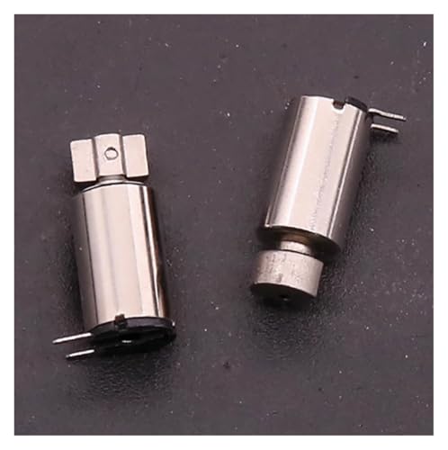 QASVOU 10/50 stücke 610 Vibrationsmotor DC 3 V-3,7 V Mini 6 * 10mm Kernlosen Vibrator Motor for Handy Massager Alarm Elektrische Zahnbürste(10PCS,1pcs Without Stand) von QASVOU