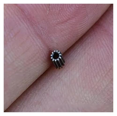QASVOU 100 STÜCKE Metallgetriebemotor Getriebedurchmesser 2,62 MM 11 Zähne 0,2 Höhe 4,1 MM Untersetzungsmotorgetriebe QASVOU 100 STÜCKE Metallgetriebemotor Getriebedurchmesser 2,62 MM 11 Zähne 0,2 Höhe 4,1 MM Untersetzungsmotorgetriebe von QASVOU