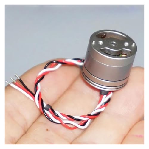 QASVOU 3/5/10 STÜCKE 2200KV Mini 18mm 3-phasiger bürstenloser 1406-Motor mit hoher Geschwindigkeit 2S-3S 26500RPM Außenrotor BLDC RC-Drohne FPV Quadcopter-Flugzeugmotor(10pcs) von QASVOU