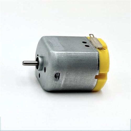 QASVOU 3/5/10 STÜCKE DC 3 V 3,7 V 5 V 6 V 13500 U/min Mini 260 MotorHochgeschwindigkeits-Metallbürsten-Mikro-24-mm-Elektromotor DIY-Auto-Boot-Spielzeugmodell(3pcs) von QASVOU