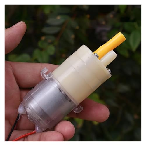 QASVOU 3/5/10 STÜCKE DC6-12V Mikromembranpumpe 365-Motor Elektrische selbstansaugende Wasserpumpe Großer Durchfluss for Teebrühmaschine Trinkpumpe(10PCS,Type B Pump) von QASVOU