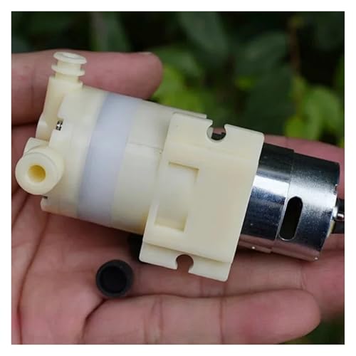 QASVOU 3/5/10 STÜCKE Große Durchflussmenge Micro 385 Motor Kleine Wasserpumpe DC 9 V Selbstansaugende Membranpumpe for Wasserreiniger Wasserspender(10PCS) von QASVOU