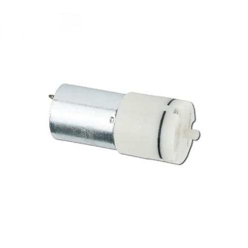 QASVOU 3/5/10 STÜCKE Micro-Luft-Sauerstoffpumpe DC 3,7 V 6 V Vakuummembranpumpe Großes Luftvolumen Kleine 370-Motorpumpe Aquarium(5PCS) von QASVOU